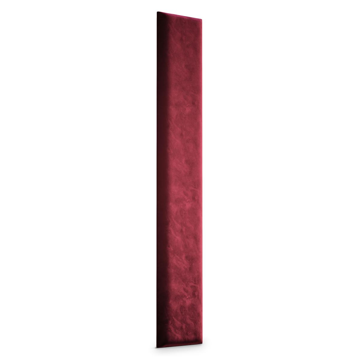  Panele tapicerowane 90x15 cm na ścianę magic velvet bordowy nr. 3