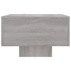 Stolik kawowy 100x49,5x31 cm szary dąb sonoma elegancki do salonu - Miniaturka zdjęcia nr 5