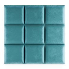Panele tapicerowane 50x50 na ścianę magic velvet morski - Miniaturka zdjęcia nr 4