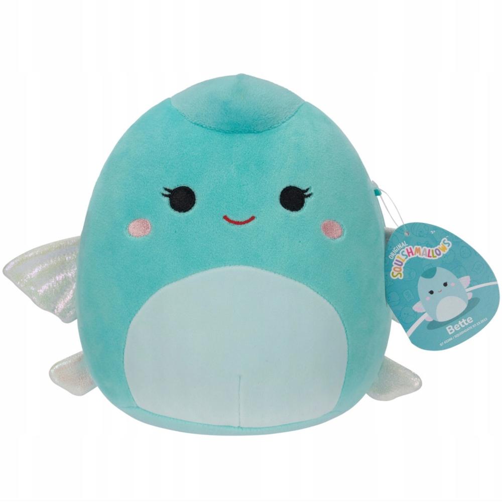 LATAJĄCA RYBA PTASZOR JASKÓŁCZY BETTE 20cm MIĘKKA MASKOTKA SQUISHMALLOWS  