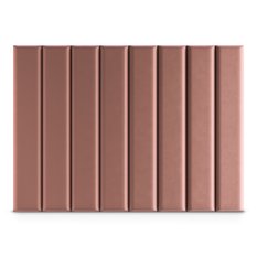 Panele tapicerowane 100x20 cm na ścianę magic velvet brudny róż - Miniaturka zdjęcia nr 4