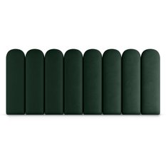Panele tapicerowane 30x100 cm na ścianę płotek zielony - Miniaturka zdjęcia nr 4