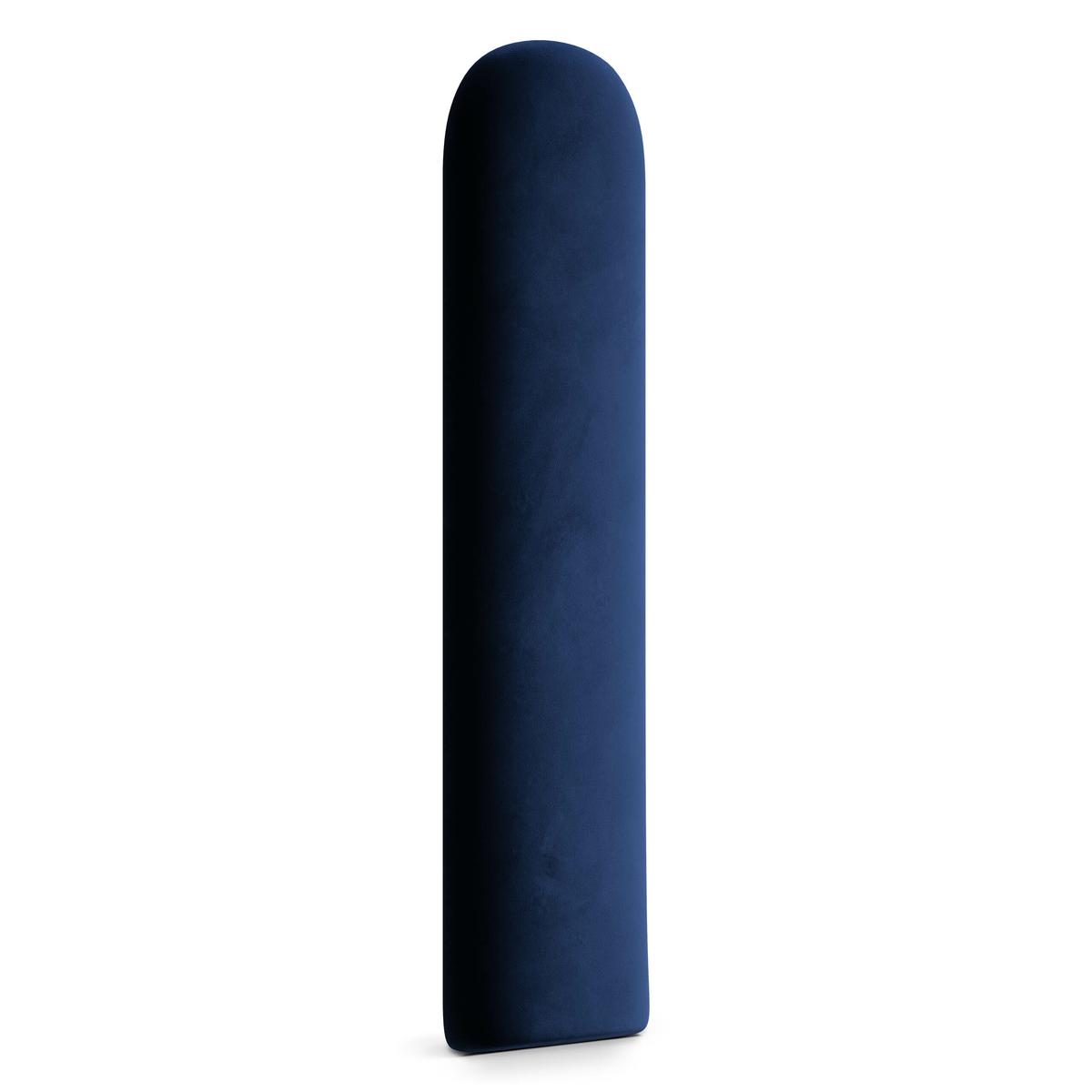 Panele tapicerowane 20x60 cm na ścianę płotek granatowy magic velvet nr. 3