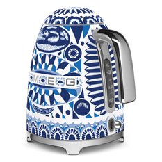 Czajnik elektryczny SMEG 1,7l L 22,6x17,1x24,8 cm SMEG X Dolce & Gabbana Blu Mediterraneo niebieski do kuchni - Miniaturka zdjęcia nr 9