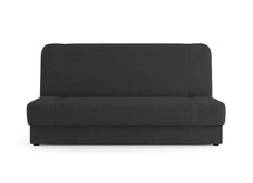 Wersalka LUSI 188x85x90 cm kanapa rozkładana z funkcją spania i pojemnikiem ciemnoszara - Miniaturka zdjęcia nr 2
