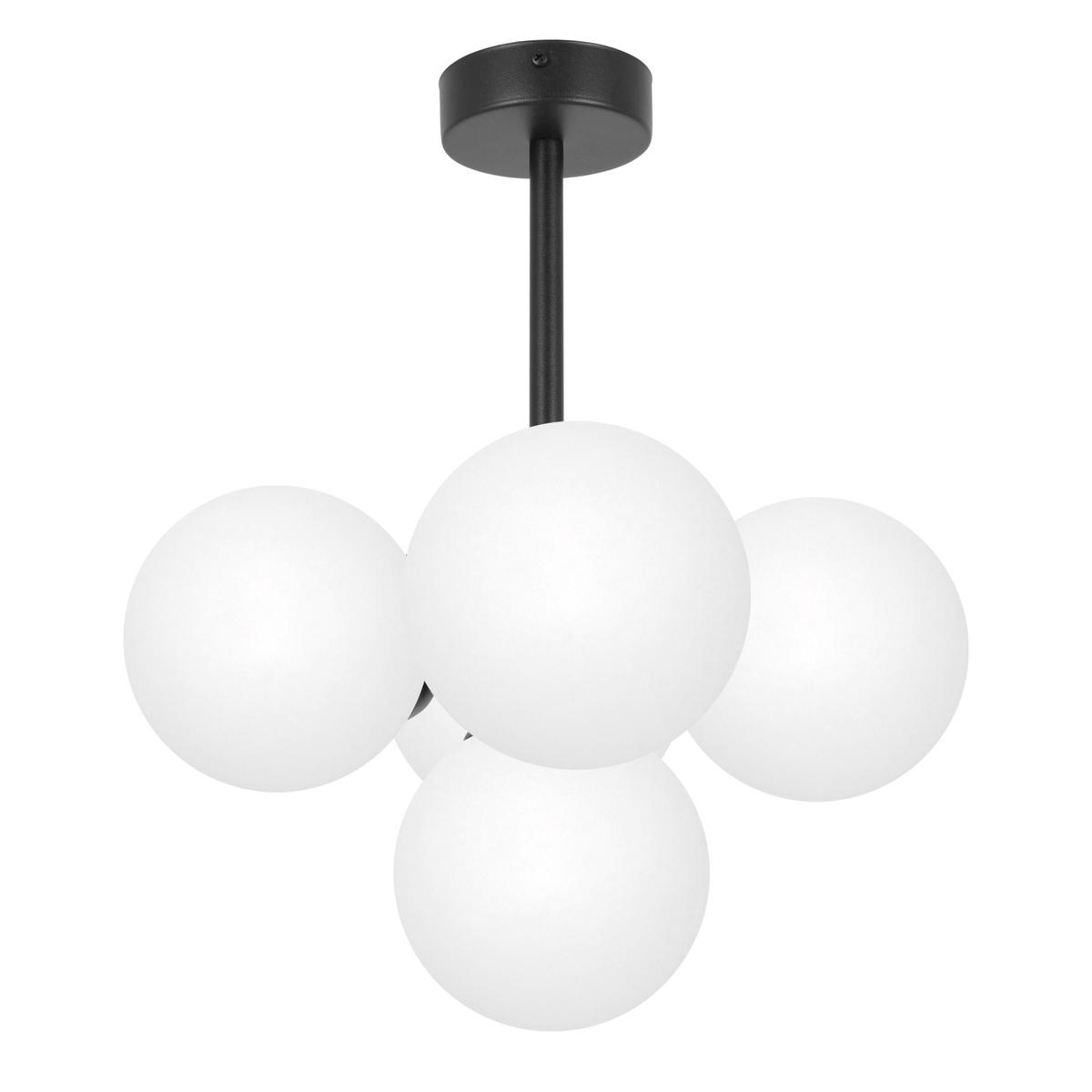 Lampa sufitowa K-5361 INEZ 38x45x38 cm do salonu lub pokoju czarny/biały nr. 3