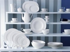 Miska Villeroy & Boch Royal 2,2 l 23 cm z porcelany kostnej do sałatek i innych potraw do jadalni - Miniaturka zdjęcia nr 4