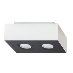 Plafon MONO 2 biały 11x14x24cm nowoczesna lampa GU10 do salonu  - Miniaturka zdjęcia nr 1