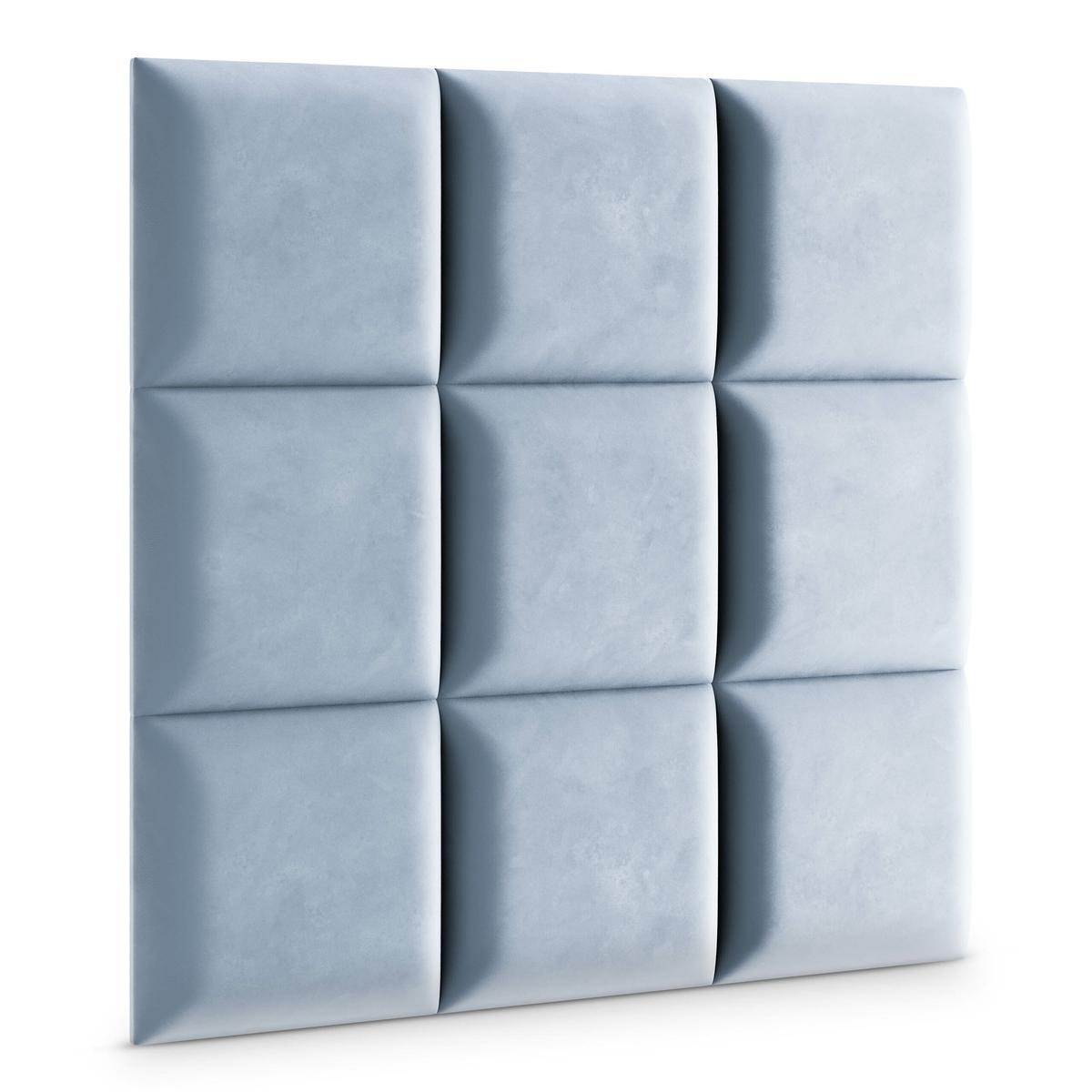 Panele tapicerowane 40x40 na ścianę magic velvet błękitny nr. 3