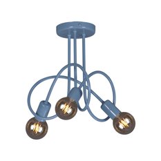 Lampa sufitowa K-4516 MALVA 33x35x33 cm do salonu lub pokoju niebieski - Miniaturka zdjęcia nr 1