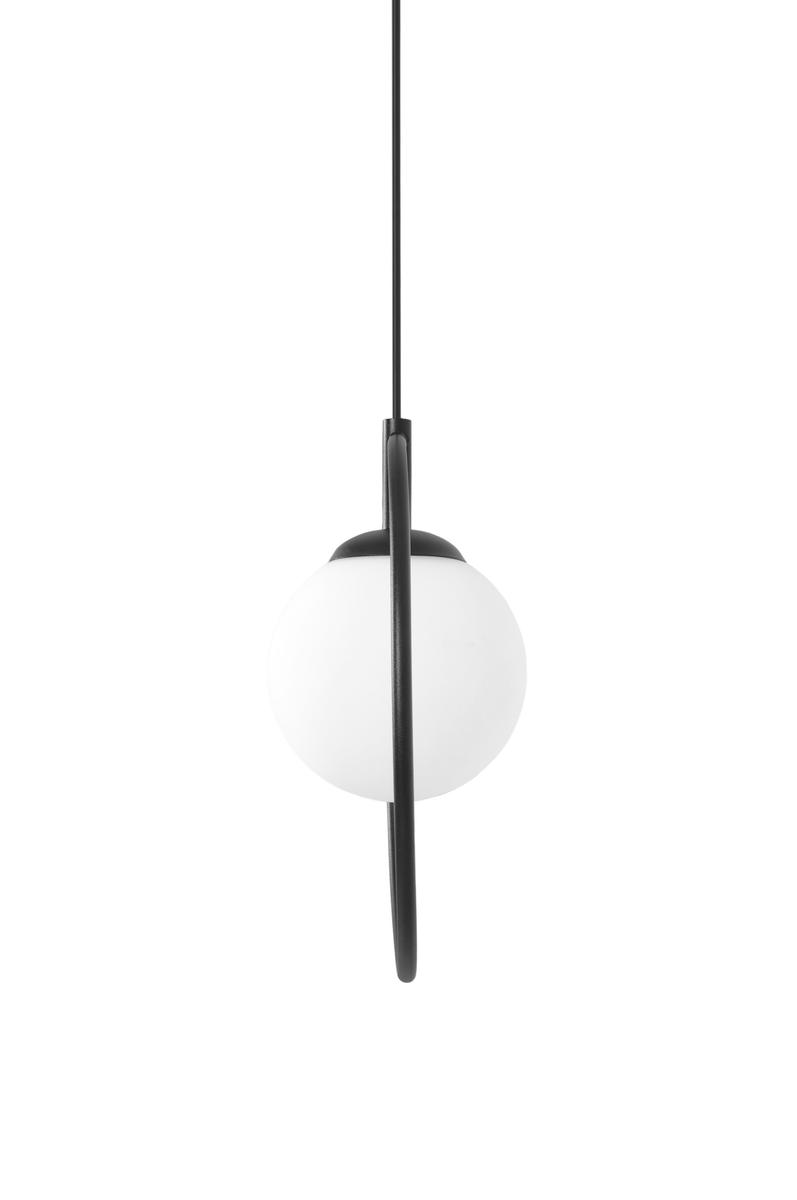 Lampa wisząca K-3837 GEO 29x100x14 cm do salonu lub pokoju czarny/biały nr. 3