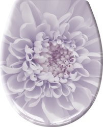 Deska sedesowa 37x45 cm lavender fioletowy duroplast Kleine Wolke Dahlia do łazienki