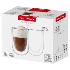 Zestaw kaw blend 2x250g brazylia 50/50 + 2 szkl. Malachit świąteczna rzemieślnicza - Miniaturka zdjęcia nr 5