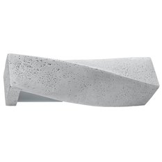 Kinkiet SIGMA beton 14x12x42cm nowoczesna lampa E27 do salonu