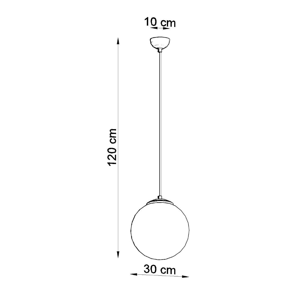 Lampa wisząca UGO 30 chrom 120x30x30cm nowoczesna E27 do salonu nr. 4