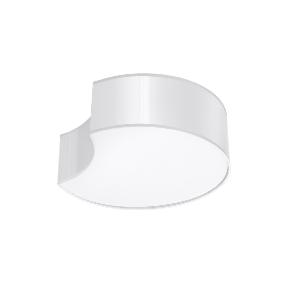 Plafon CIRCLE 1 biały 11.5x35x32cm nowoczesna lampa E27 do salonu nr. 1