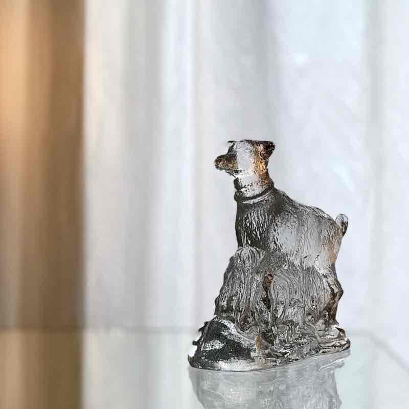 Szklana figurka Pukeberg Glasbruk Szwecja nr. 3