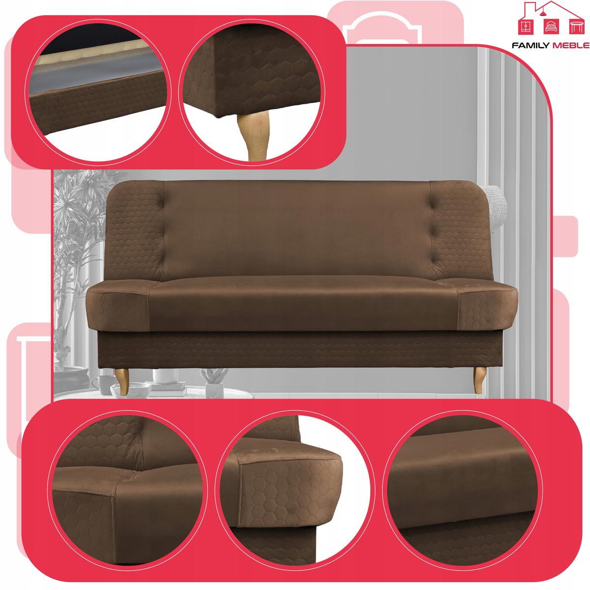 Wersalka sofa kanapa rozkładana Iza Family Meble nr. 4