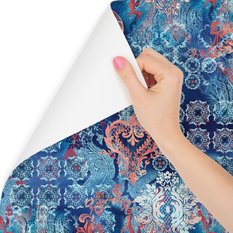 Tapeta etniczne motywy geometryczne, styl nowoczesny - Miniaturka zdjęcia nr 3