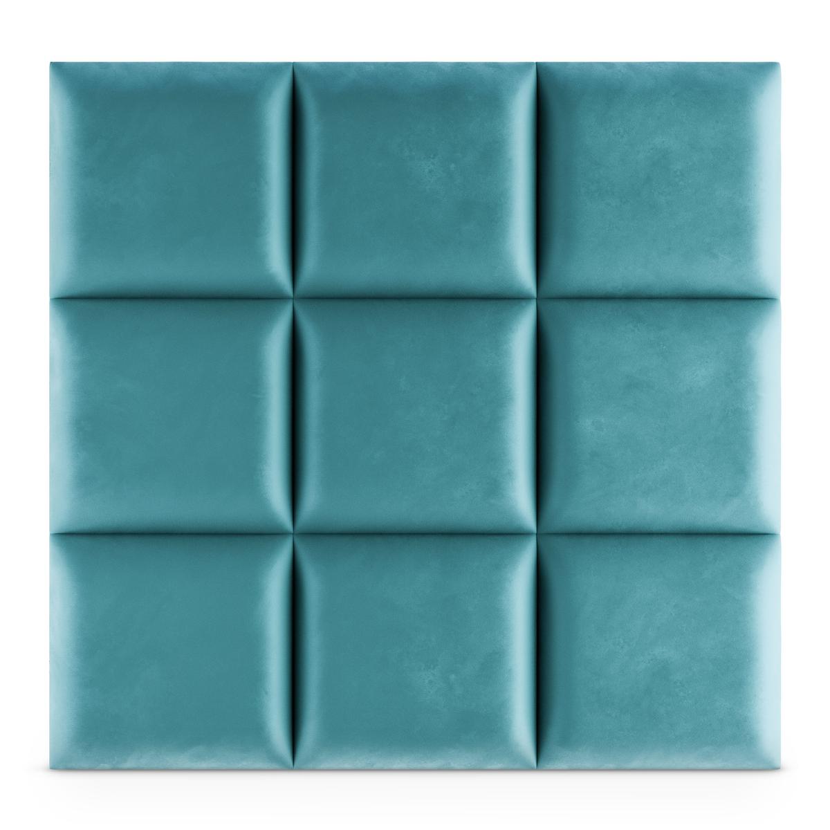 Panele tapicerowane 40x40 na ścianę magic velvet morski nr. 4