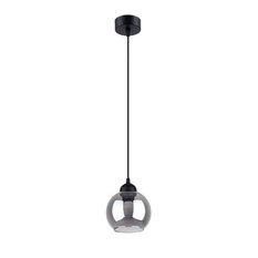 Lampa wisząca ALINO 1 czarna 130x15x15cm nowoczesna E27 do salonu - Miniaturka zdjęcia nr 1