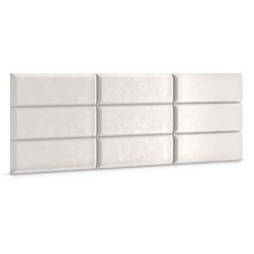 Panele tapicerowane 60x20 na ścianę wezgłowie kremowy - Miniaturka zdjęcia nr 3