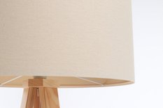 Lampa podłogowa BOHO 50 cm na sosnowym trójnogu - Miniaturka zdjęcia nr 4