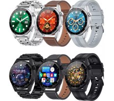 Smartwatch Rubicon RNCE78 , koperta 53x45x12 mm z wyświetlaczem TFT IPS 1.32"wymienne paski skórzany i silikonowy, IP67, Bluetooth Call. - Miniaturka zdjęcia nr 12