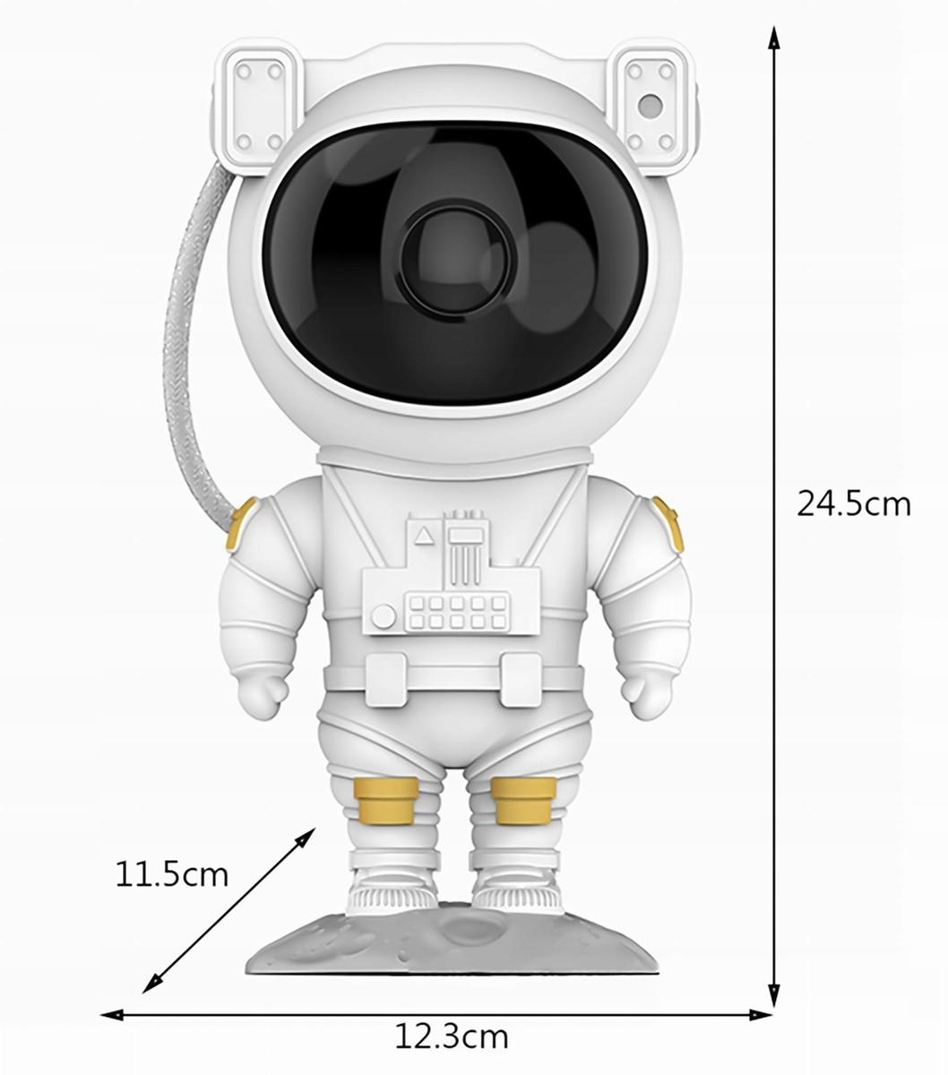 Projektor gwiazd lampka nocna astronauta dla dzieci nr. 2