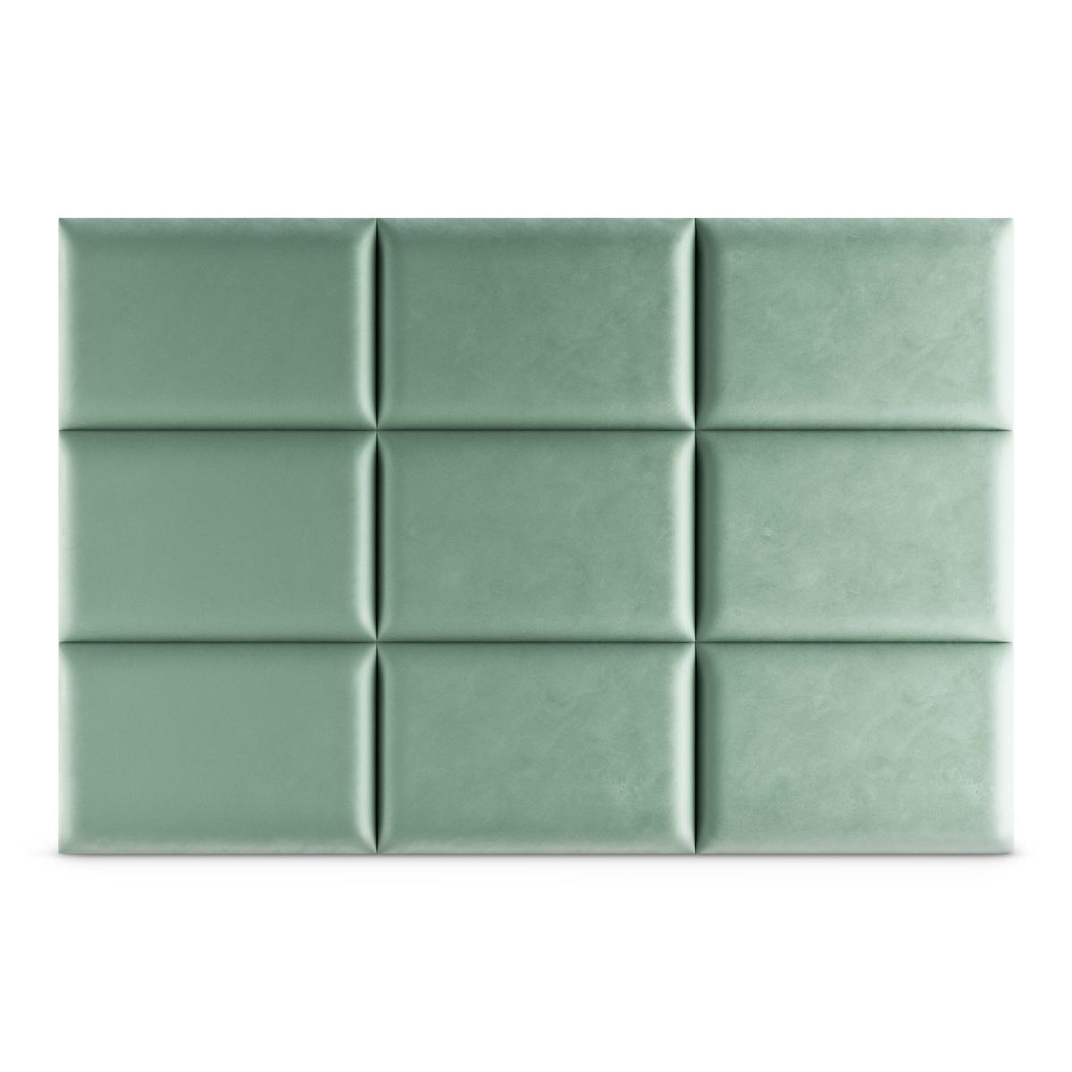 Panele tapicerowane 60x40 na ścianę magic velvet miętowy nr. 4
