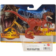 Ruchoma figurka dinozaur velociraptor jurassic world dominion park jurajski dla dziecka