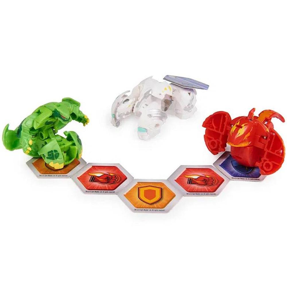 BAKUGAN EVOLUTIONS ZESTAW STARTOWY 3-PAK ULTRA GILLATOR WRATH WARRIOR WHALE nr. 5