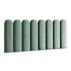 Panele tapicerowane 20x100 cm na ścianę płotek miętowy magic velvet  - Miniaturka zdjęcia nr 1