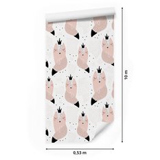 Tapeta Dla Dziecka Lisie Księżniczki ZWIERZĄTKA 53x1000  - Miniaturka zdjęcia nr 2