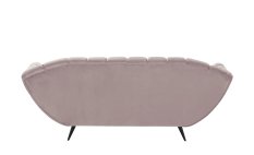 Sofa GAPPA 200x94x82 cm nowoczesna kanapa pikowana wersal jasny róż do salonu - Miniaturka zdjęcia nr 8