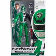 Figurka POWER RANGERS zielony ranger S.P.D hasbro dla dziecka - Miniaturka zdjęcia nr 2