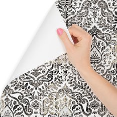 Tapeta ornamenty w stylu vintage, styl nowoczesny  - Miniaturka zdjęcia nr 3