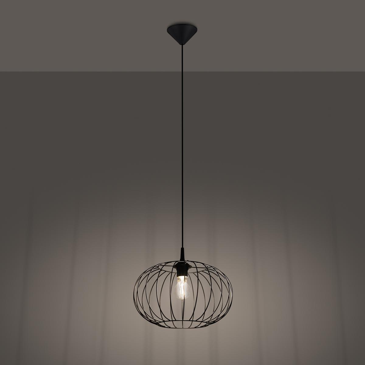 Lampa wisząca TSUNO 86x35x35cm nowoczesna E27 do salonu nr. 3