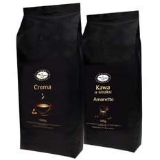 Kawa Ziarnista Crema 1kg Smakowa 1kg Kusy Coffee