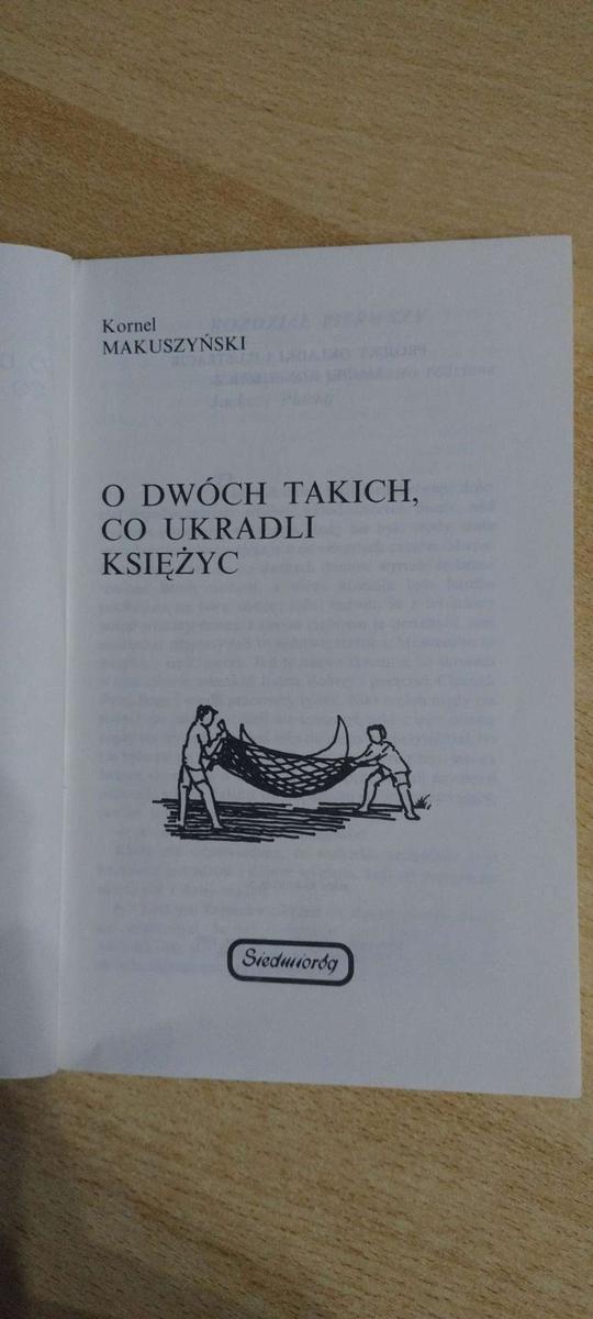 Książka  O dwóch takich co ukradli księżyc- Kornel Makuszyńs nr. 2