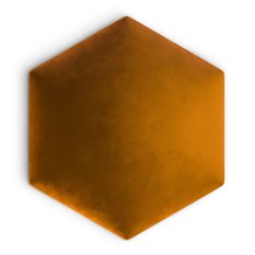 Panele tapicerowane 35x40 cm hexagon velvet miodowy - Miniaturka zdjęcia nr 2