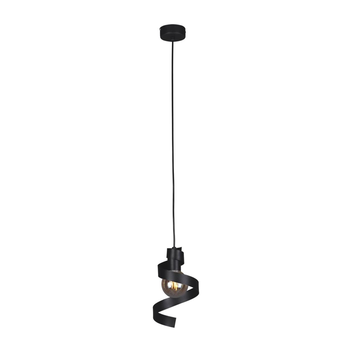 Lampa wisząca K-4540 POLETANO 15x95x25 cm do salonu lub pokoju czarny