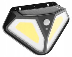 Lampa 10,5 cm solarna na ścianę halogen z czujnikiem ruchu u zmierzchu - Miniaturka zdjęcia nr 4