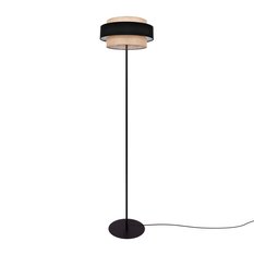 Lampa podłogowa K-5235 GATO 40x164x40 cm do salonu lub pokoju czarny/beżowy - Miniaturka zdjęcia nr 1