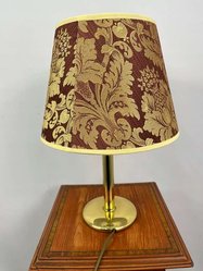 Lampa nocna, stołowa mosiądzowana 70-te lata - Miniaturka zdjęcia nr 6