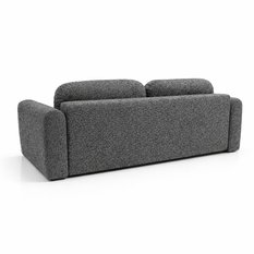 Kanapa rozkładana ITALY 250x100x82 cm LOOP 18 sofa z funkcją spania ciemnoszara - Miniaturka zdjęcia nr 4