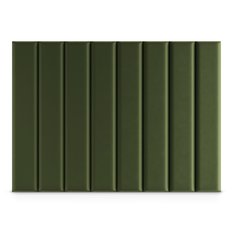 Panele tapicerowane  90x15 cm na ścianę magic velvet khaki - Miniaturka zdjęcia nr 4