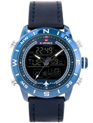 ZEGAREK MĘSKI NAVIFORCE - NF9144 (zn077e) - blue + box