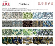 Fotel Uszak + płozy GEOMETRYCZNY WZÓR niebieski - Miniaturka zdjęcia nr 12