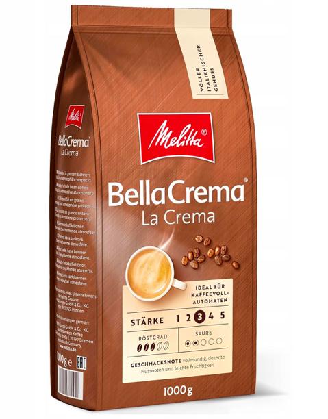 Kawa MELITTA BELLA CREMA 1 KG 100% ARABICA 1000g ziarnista